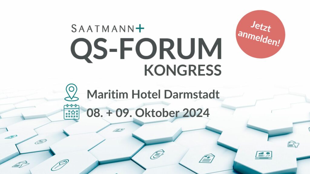 QS-Forum Kongress 2024 in Darmstadt - jetzt anmelden!